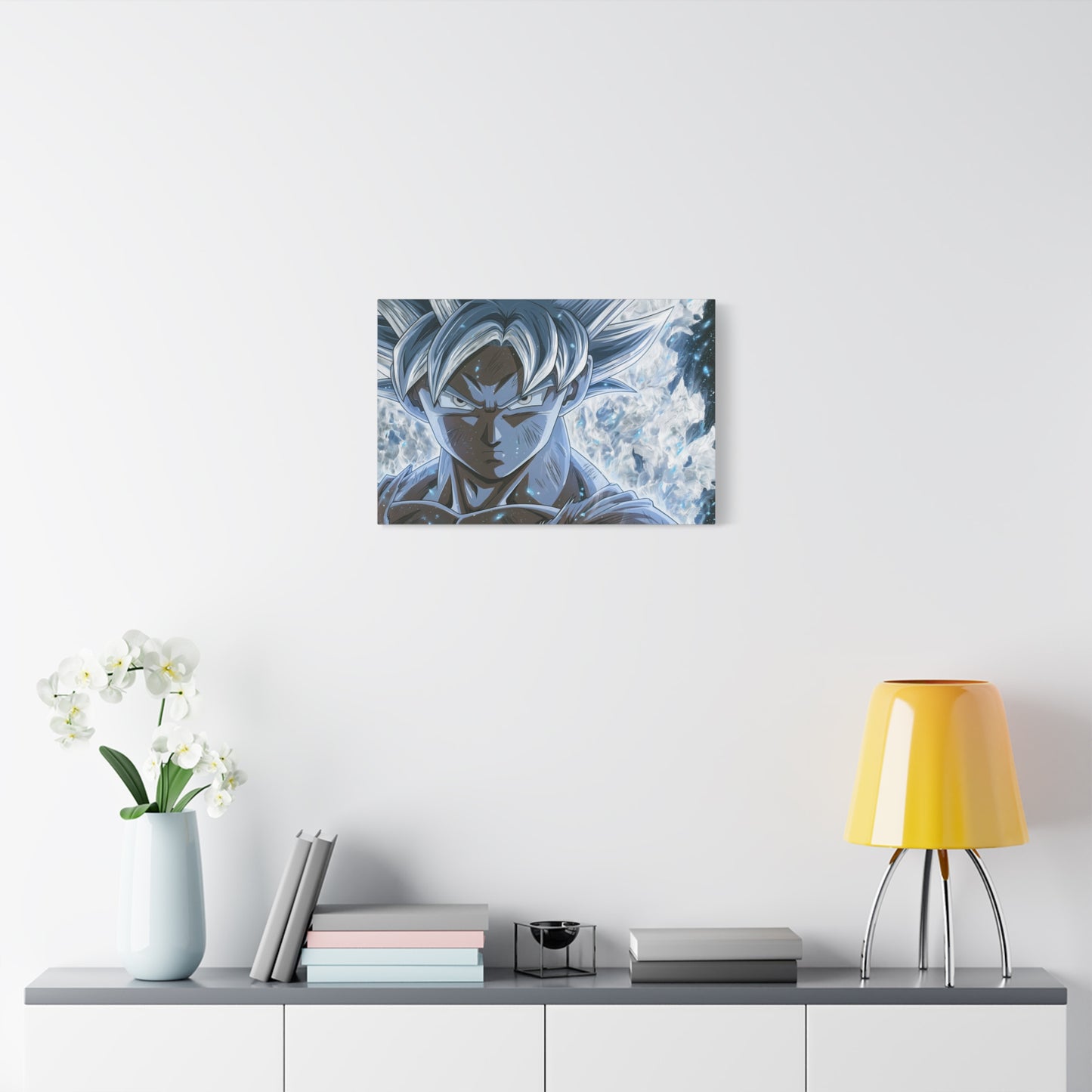 Ultra Instinct Goku Canvas Art - Dragon Ball Wall Decor - DBS Canvas Art