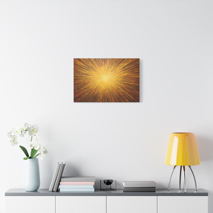 Abstract Sunrays Creativity Art - Canvas