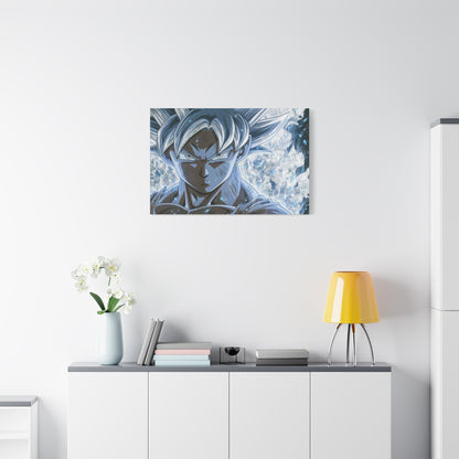Ultra Instinct Goku Canvas Art - Dragon Ball Wall Decor - DBS Canvas Art