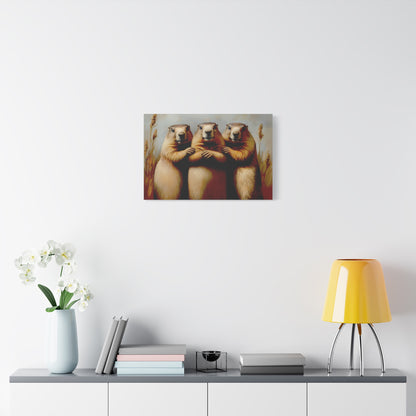 Groundhog Love - Canvas
