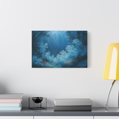 Underwater Coral Forest Art - Canvas