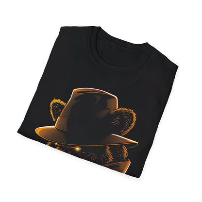 Gangster Bear, Unisex Softstyle T-Shirt