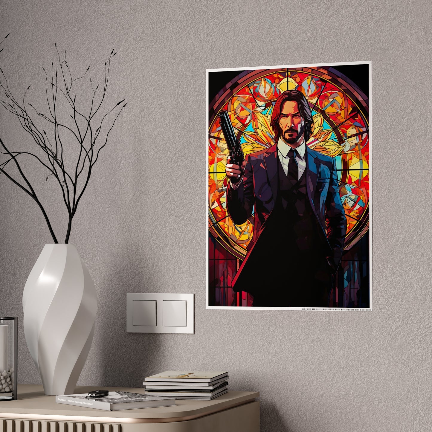 The Church Of Baby Yaga Glossy Art Print