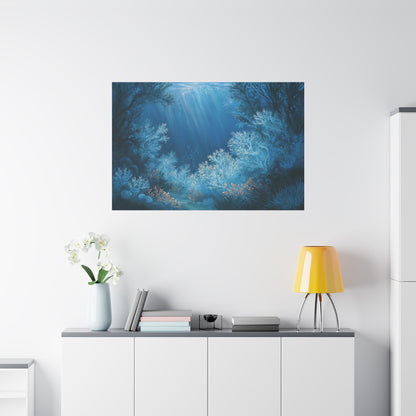 Underwater Coral Forest Art - Canvas