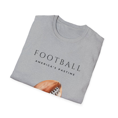 Football, America's Pastime, Softstyle Unisex T-Shirt