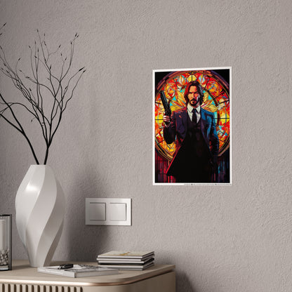 The Church Of Baby Yaga Glossy Art Print