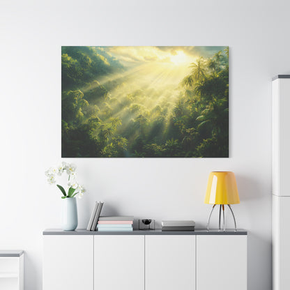 Rainforest Dawn - Canvas