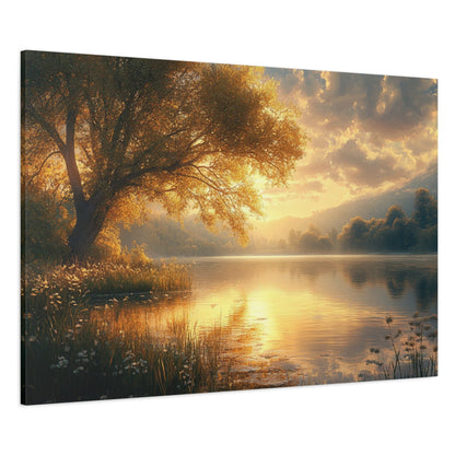 Waterside Tranquility Canvas Art