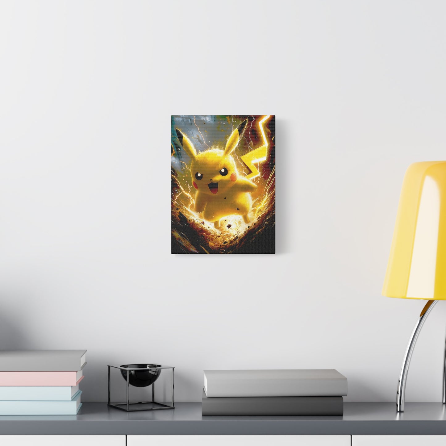Lightning Mouse Thunderbolt Art - Canvas