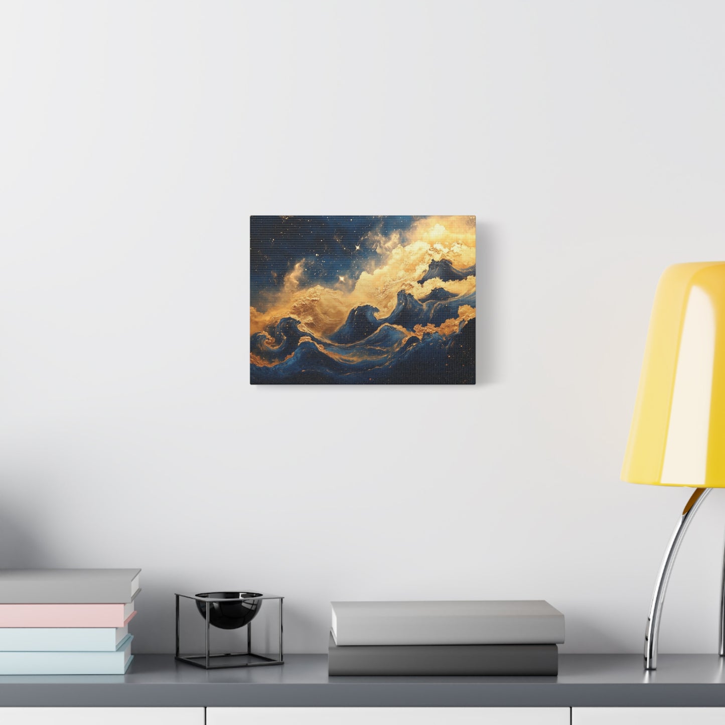 Gold Leaf Star Nursery - Canvas