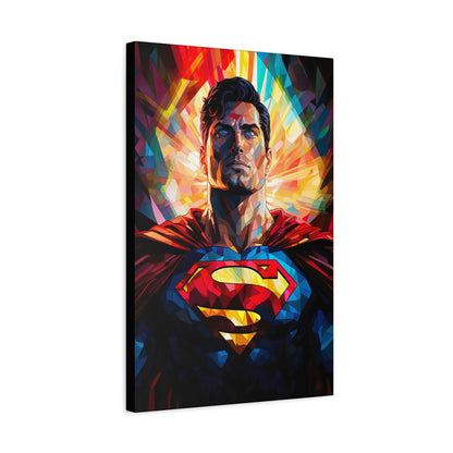 Earth's Adopted Krypton Son Canvas