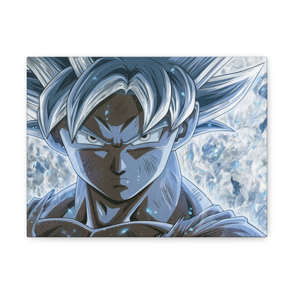 Ultra Instinct Goku Canvas Art - Dragon Ball Wall Decor - DBS Canvas Art