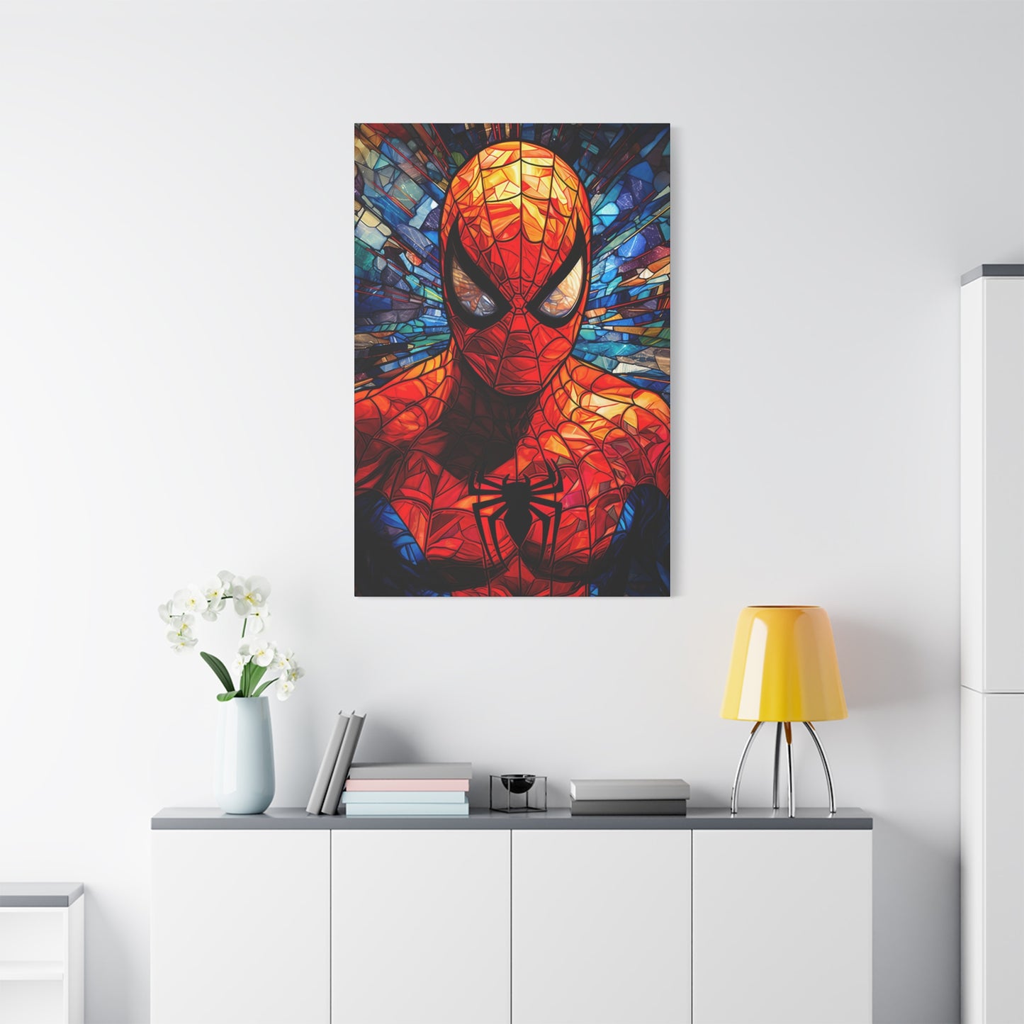 Mosaic Spidey Canvas