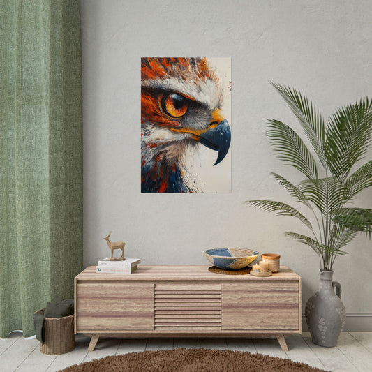 Abstract Eagle Art - Premium Art Print