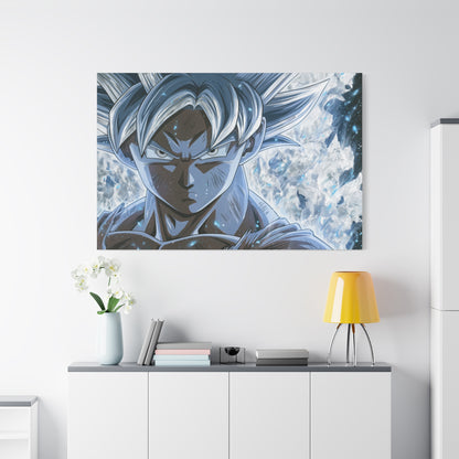 Ultra Instinct Goku Canvas Art - Dragon Ball Wall Decor - DBS Canvas Art