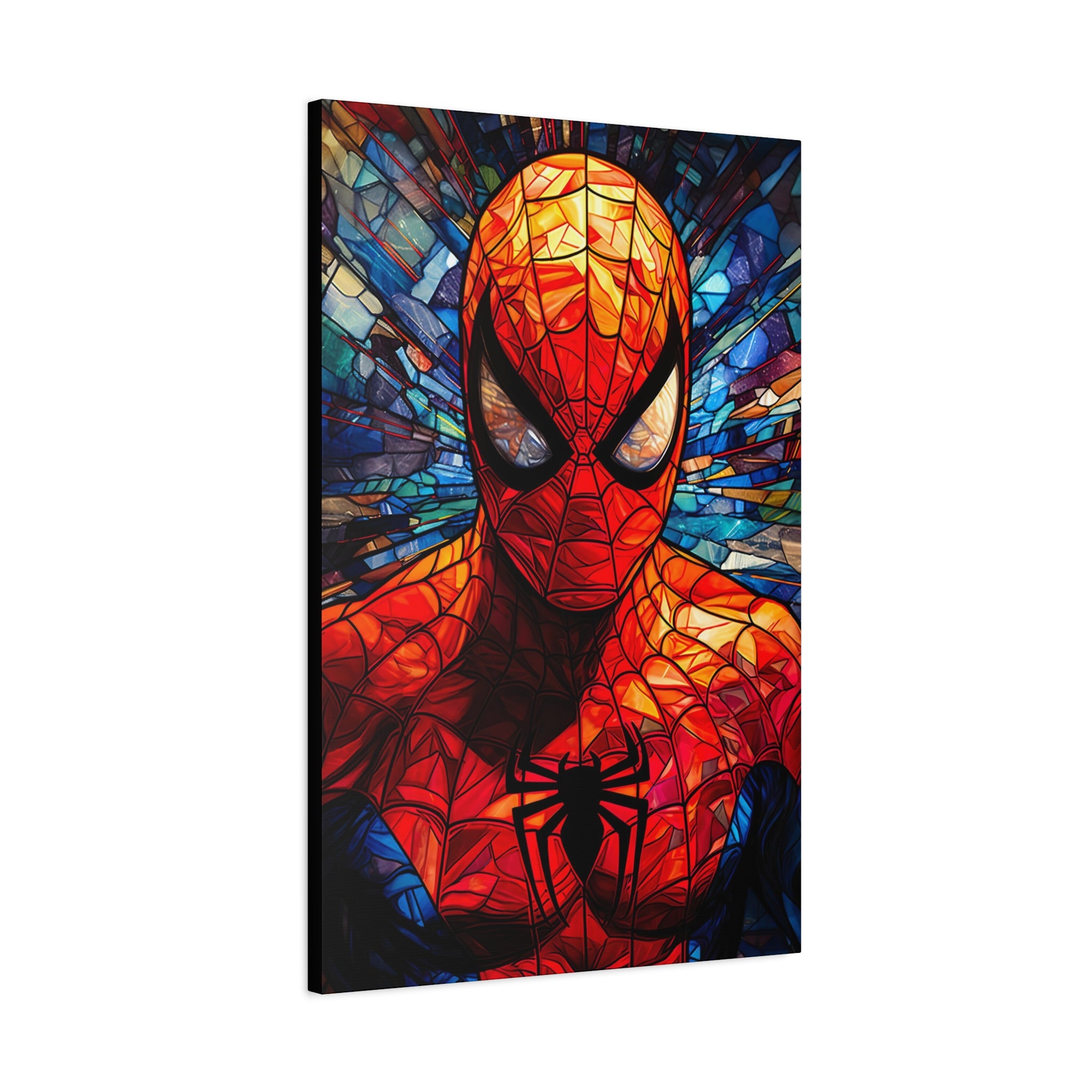 Mosaic Spidey Canvas – The Art of Rich Jansson