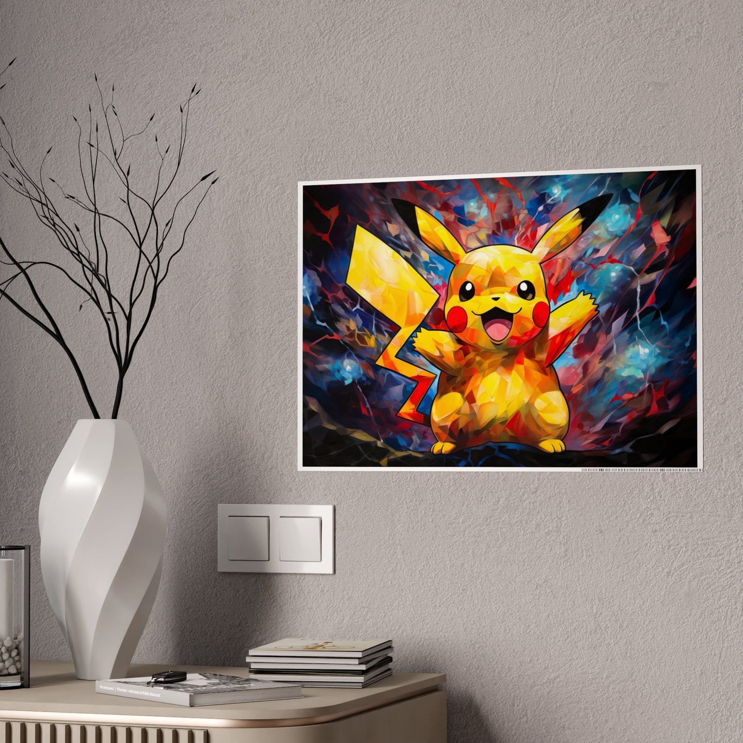 The Mosaic Chu Glossy Art Print