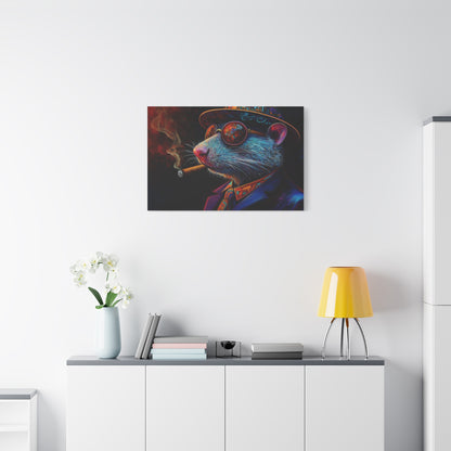 Gangster Rat Art - Canvas