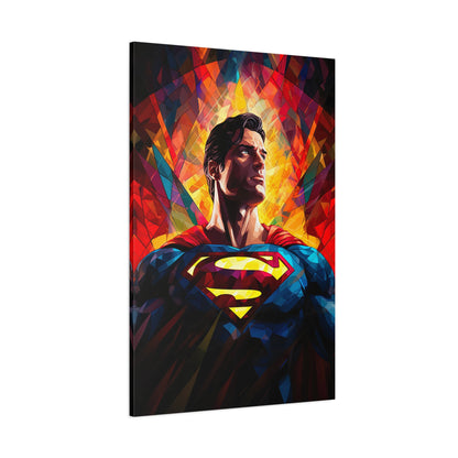 Man Of Steel Mosaic Canvas