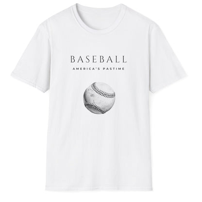 Baseball An American Pastime, Unisex Softstyle T-Shirt