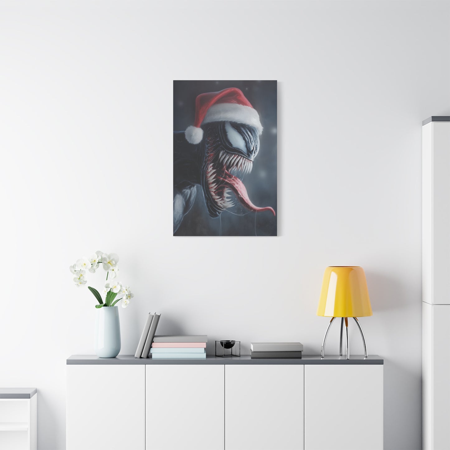 Holiday Venom Symbiote - Canvas