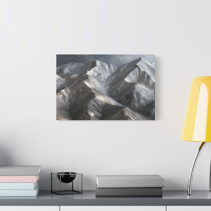 Snowy Mountain Peaks - Canvas