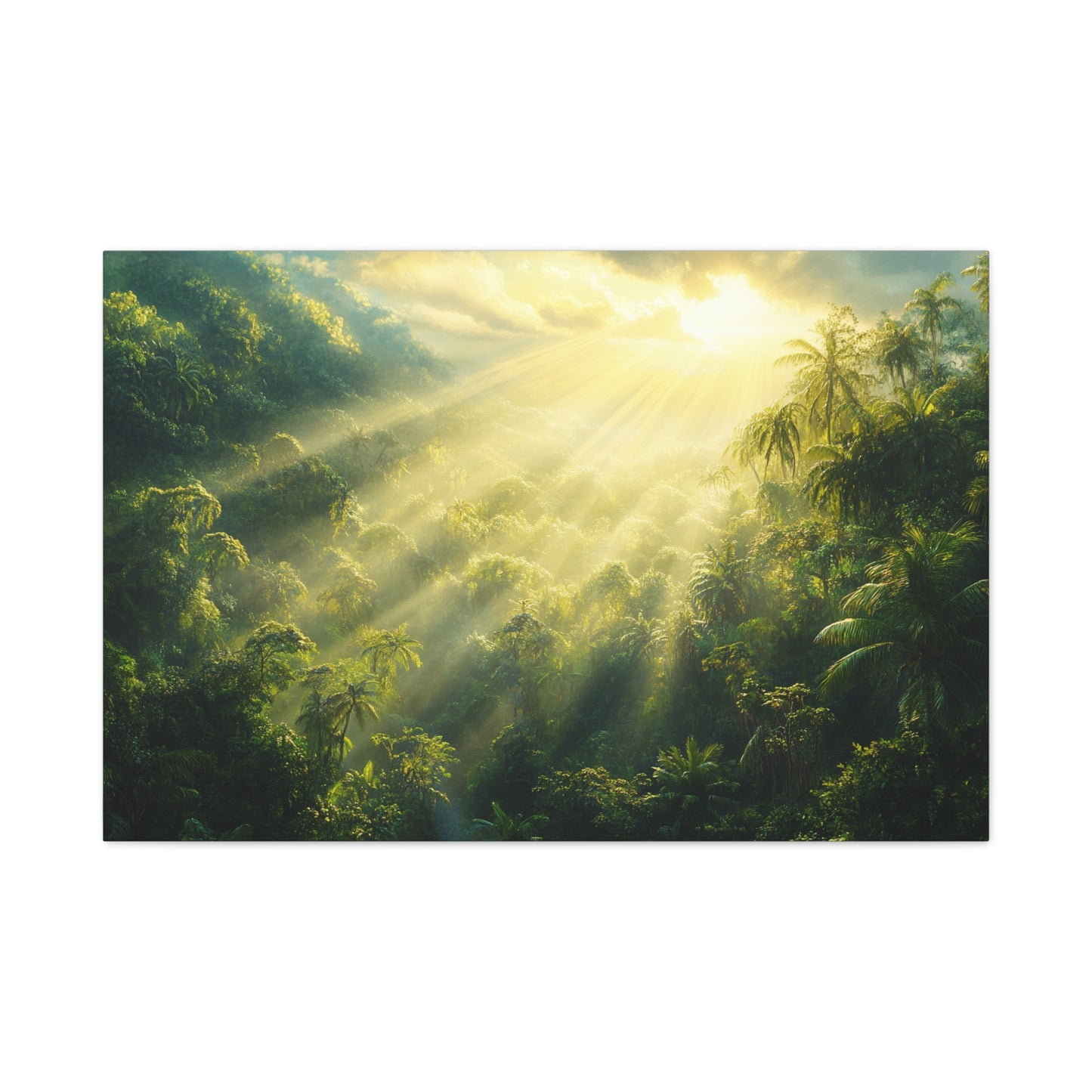 Rainforest Dawn - Canvas