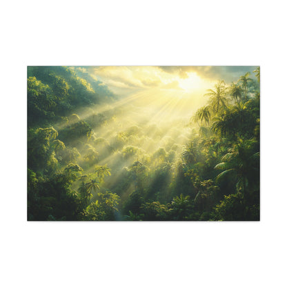 Rainforest Dawn - Canvas