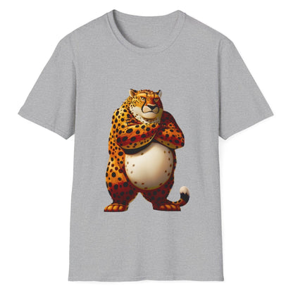 Fat Cheetah, Unisex Softstyle T-Shirt