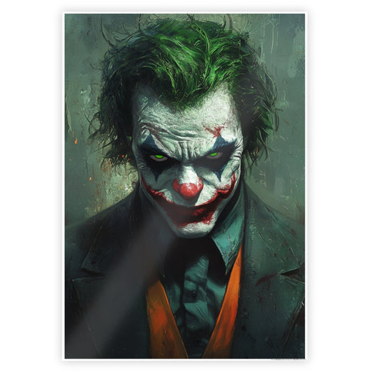 Why So Serious High-Gloss Art Print