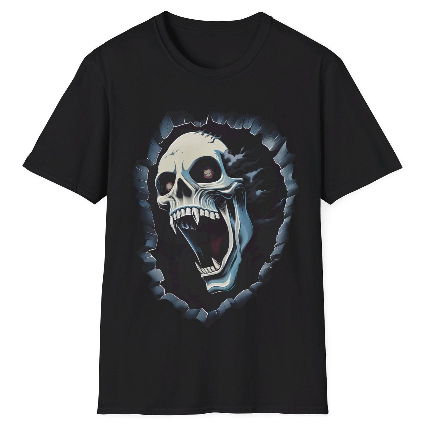 Here's Skully! Unisex Softstyle T-Shirt