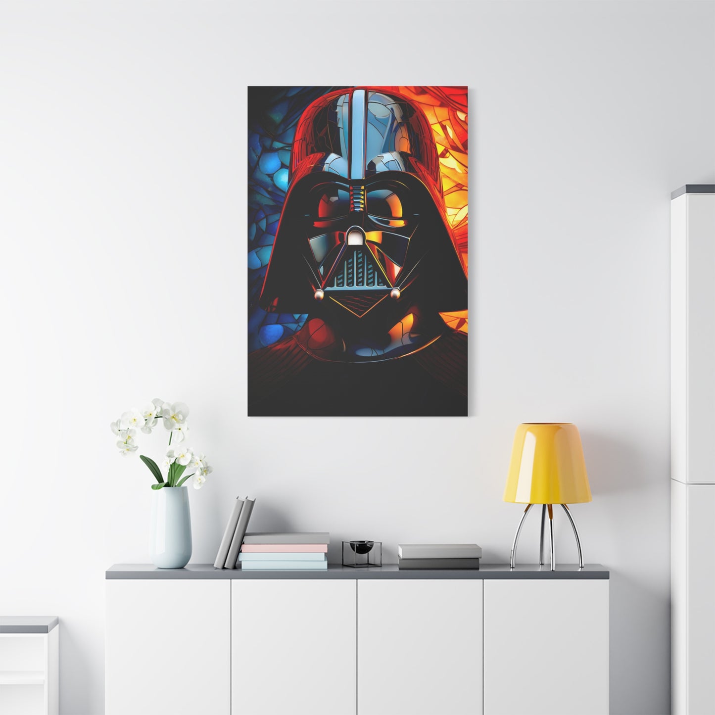 Vader's Inner Battle Of Light And Dark Canvas