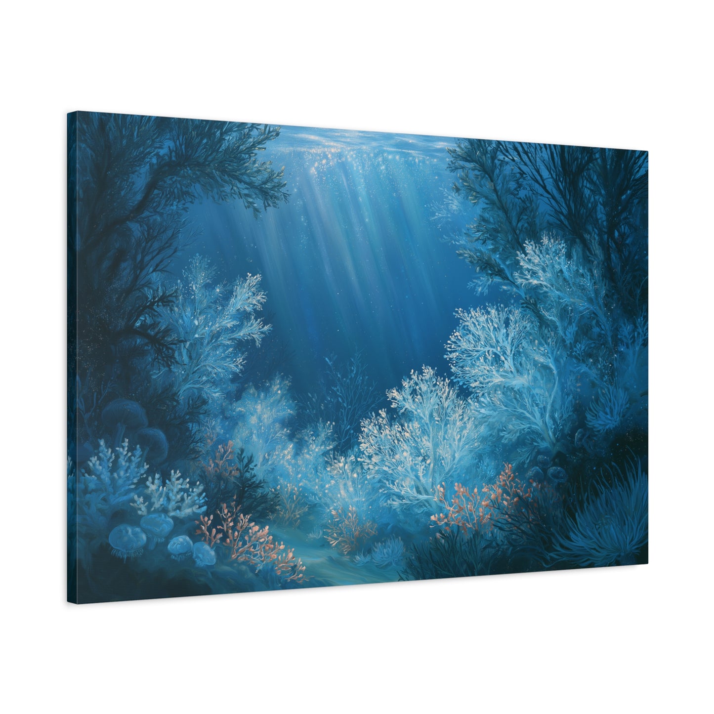Underwater Coral Forest Art - Canvas