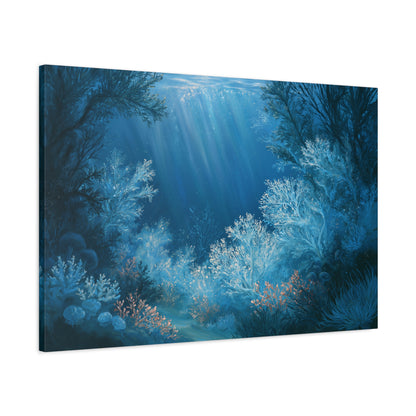 Underwater Coral Forest Art - Canvas