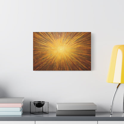 Abstract Sunrays Creativity Art - Canvas