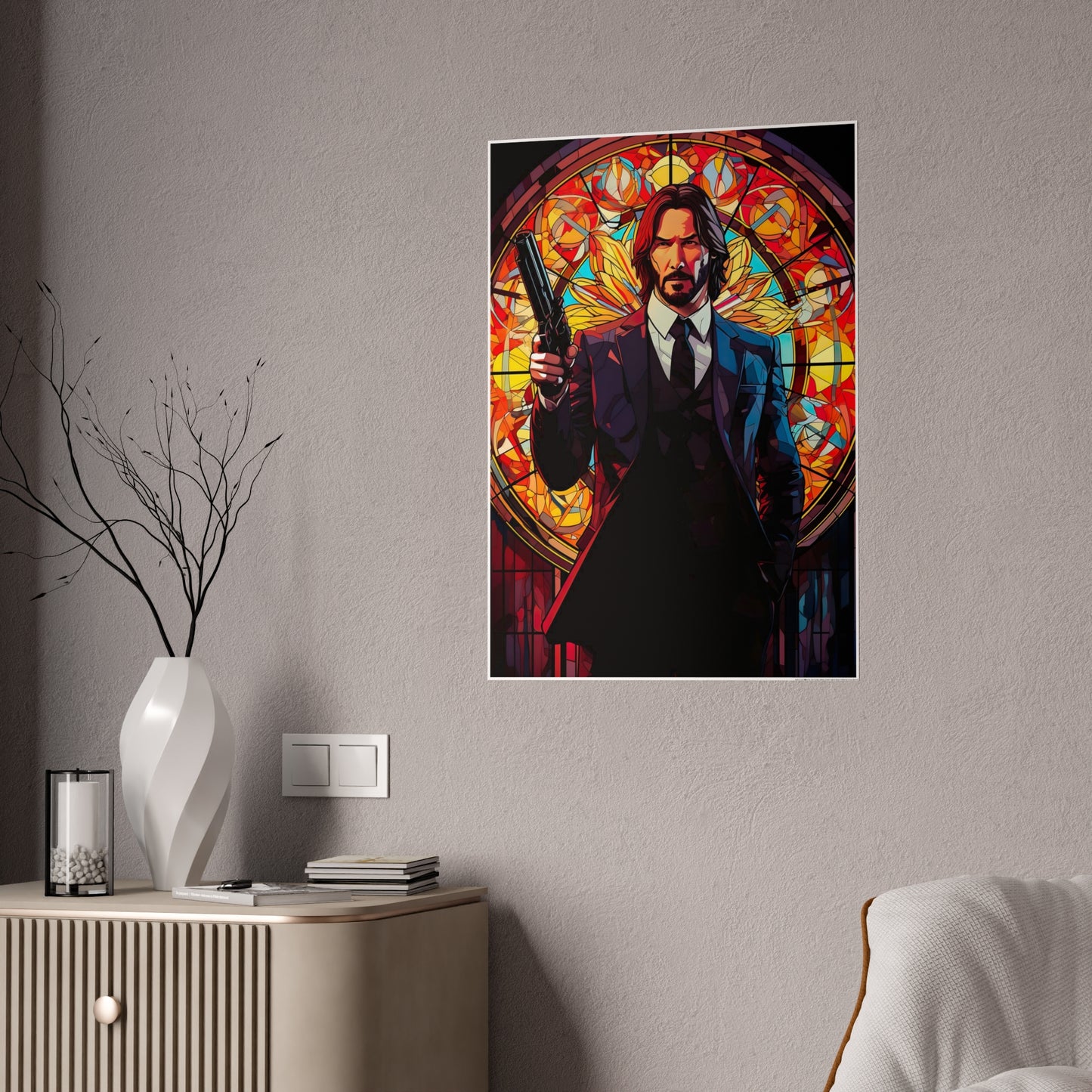 The Church Of Baby Yaga Glossy Art Print