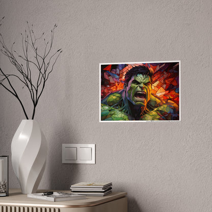 The Incredible Mosaic Glossy Art Print