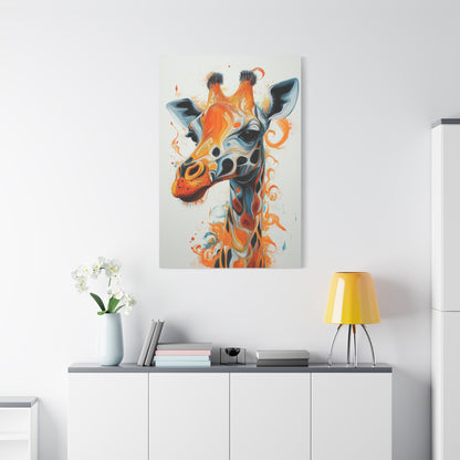 Giraffe Creativity - Canvas