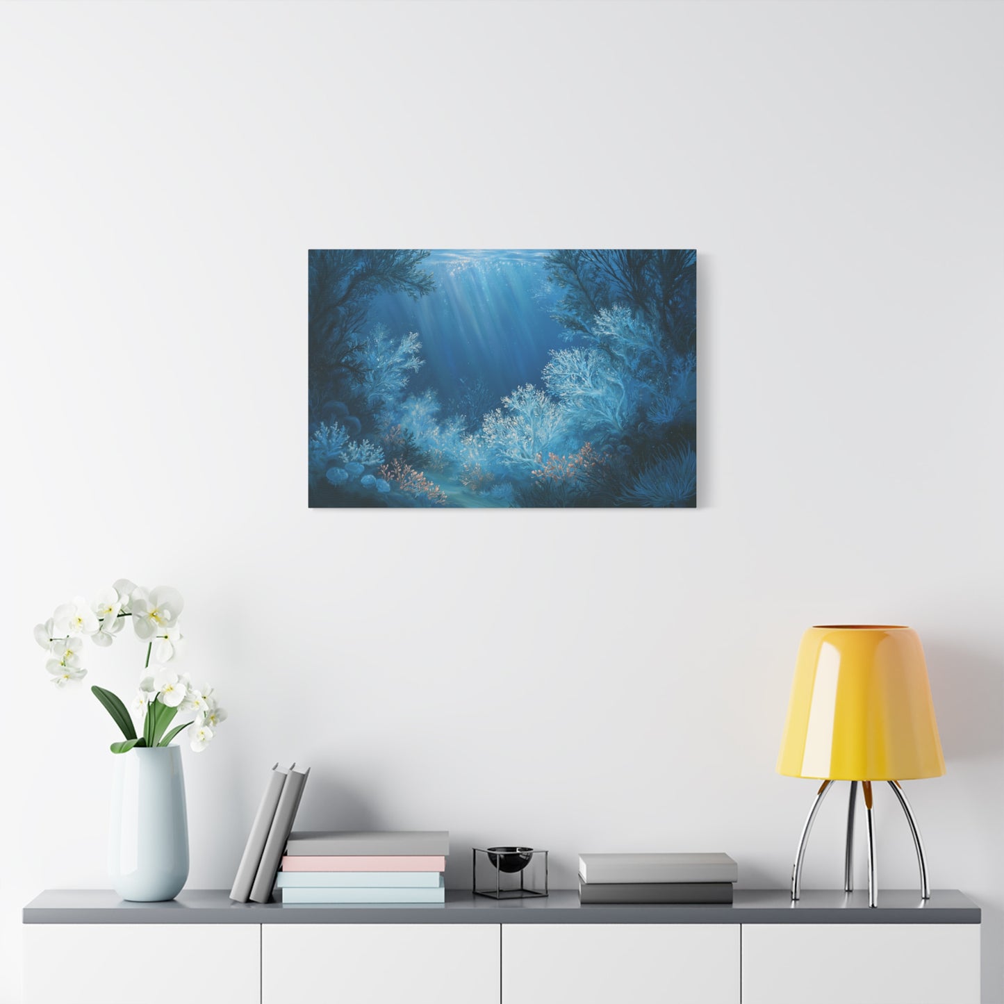 Underwater Coral Forest Art - Canvas
