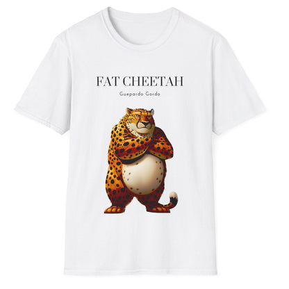 Fat Cheetah Guepardo Gordo, Unisex Softstyle T-Shirt