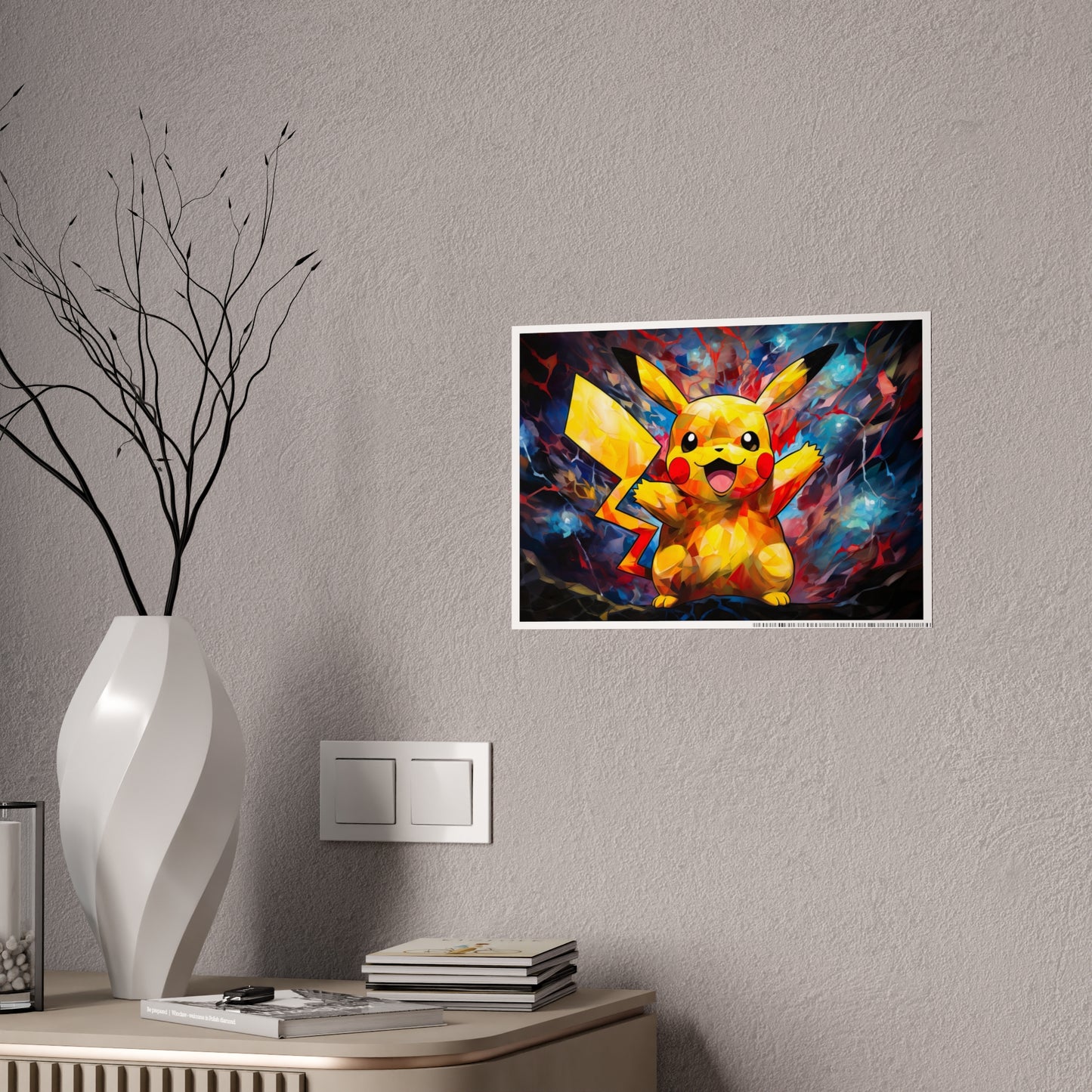 The Mosaic Chu Glossy Art Print