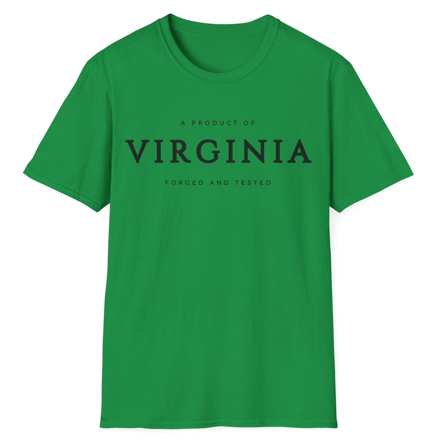 A Product of Virginia, Unisex Softstyle T-Shirt