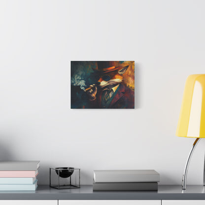 Gangster Fox Art - Canvas