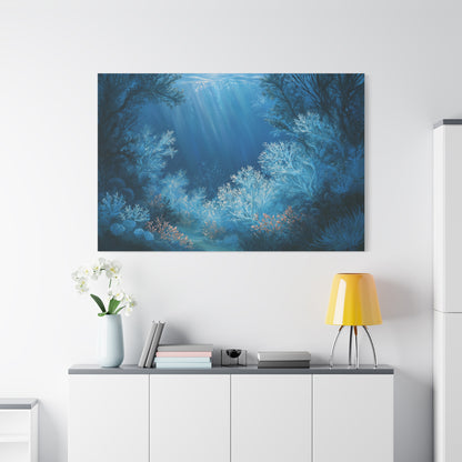Underwater Coral Forest Art - Canvas