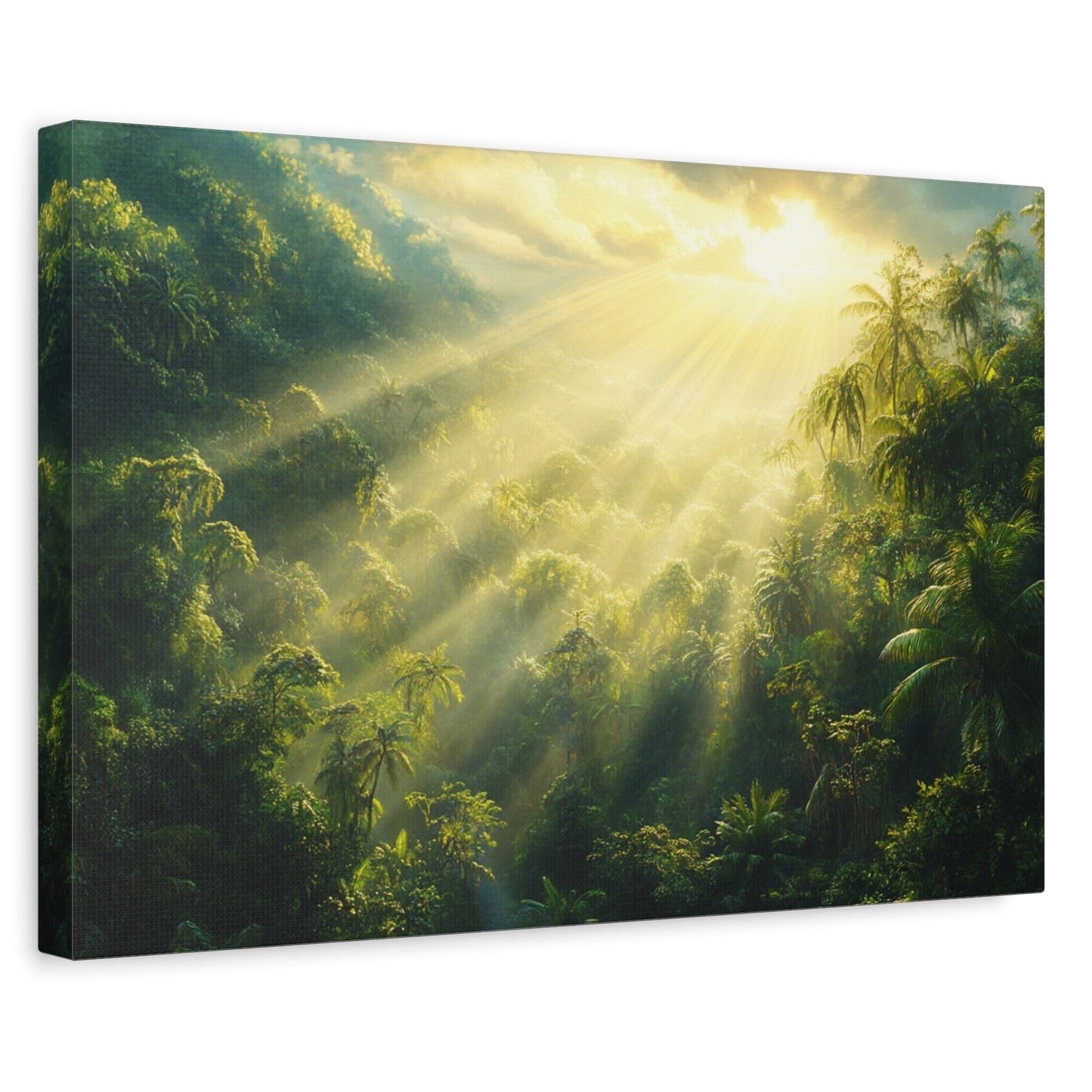 Rainforest Dawn Canvas Art