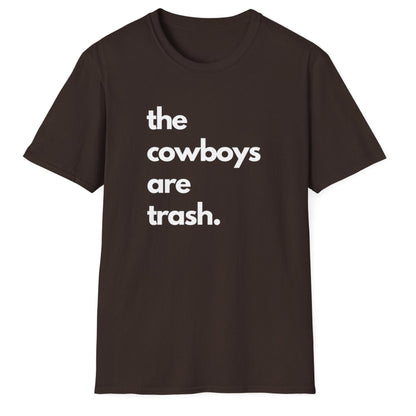 The Cowboys Are Trash, Smack Talk Unisex Multicolor Softstyle T-Shirt