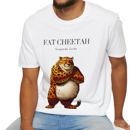 Fat Cheetah Guepardo Gordo, Unisex Softstyle T-Shirt