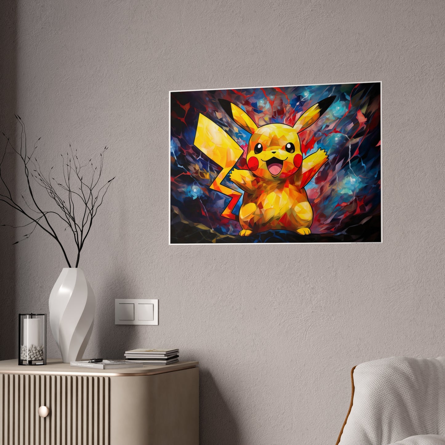 The Mosaic Chu Glossy Art Print