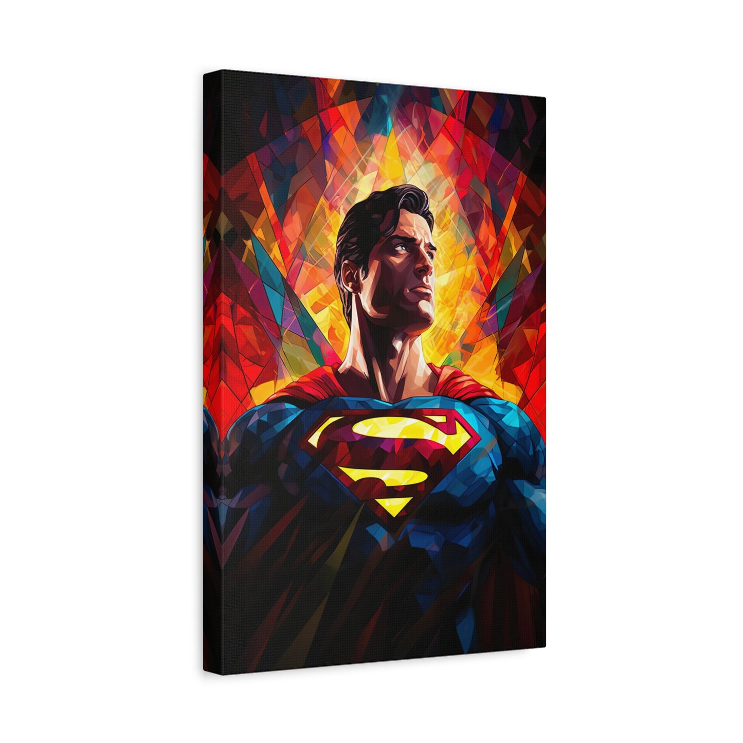 Man Of Steel Mosaic Canvas