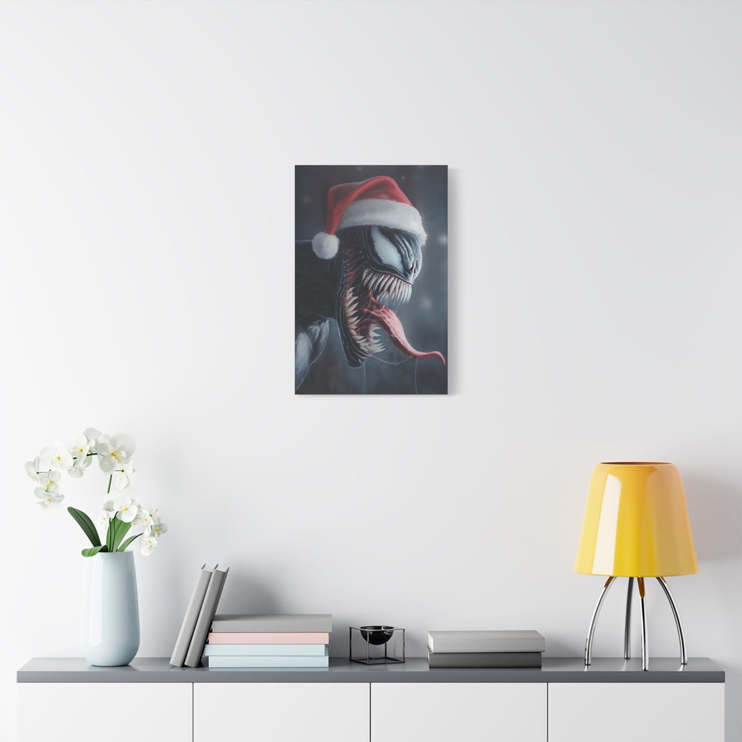 Holiday Venom Symbiote - Canvas